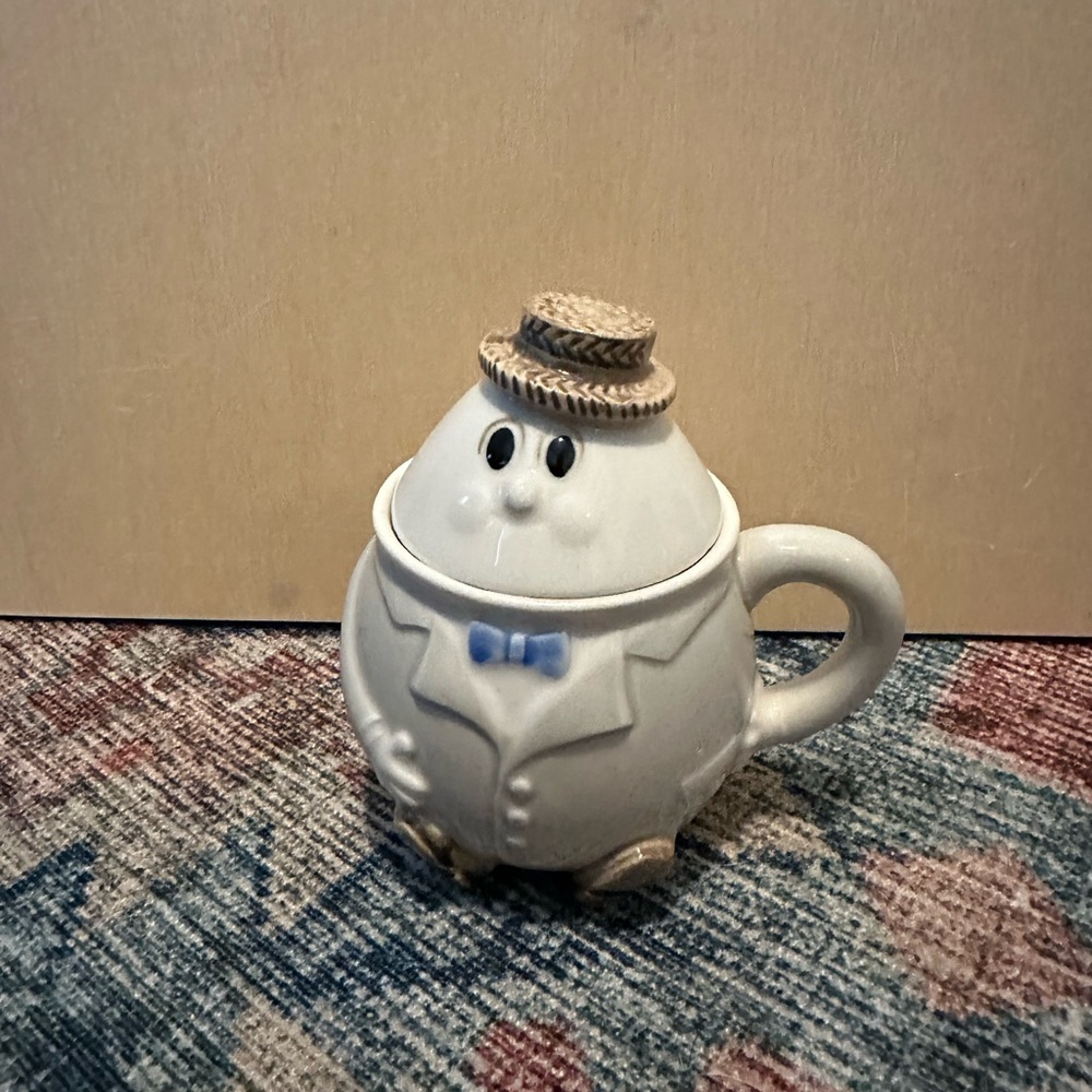 Vintage Small Fitz & Floyd Humpty Dumpty Novelty Nursery Rhyme